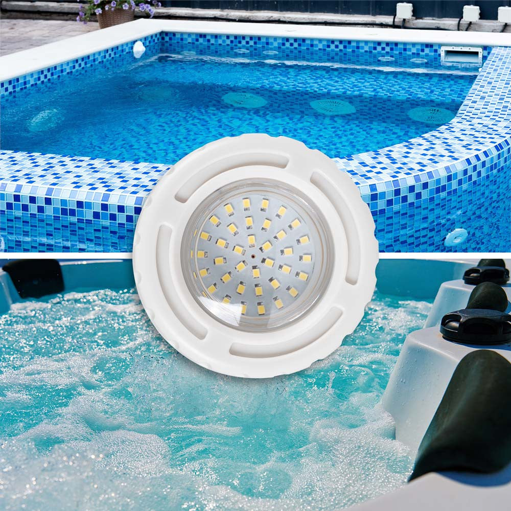 Foco LED sumergible para piscina - 12V AC - 3W - IP68 - Ø94mm (24)