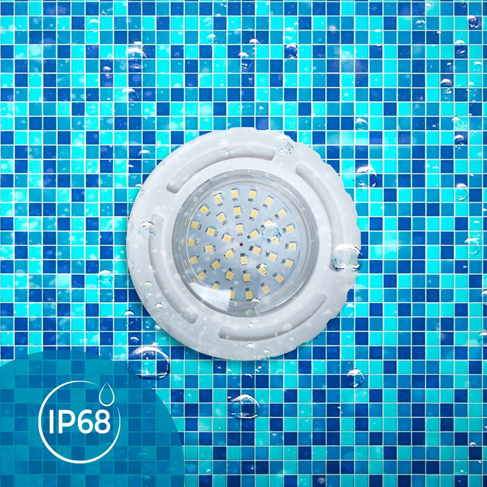 Foco LED sumergible para piscina - 12V AC - 3W - IP68 - Ø94mm (25)