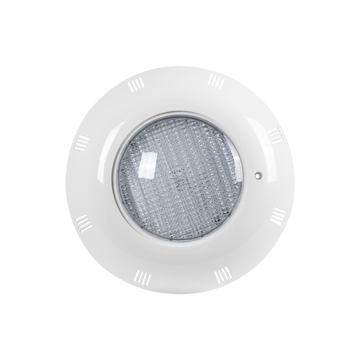 Foco LED sumergible para piscina de fibra - 12V AC - 24W - IP68 - Ø295mm - Barcelona Led-