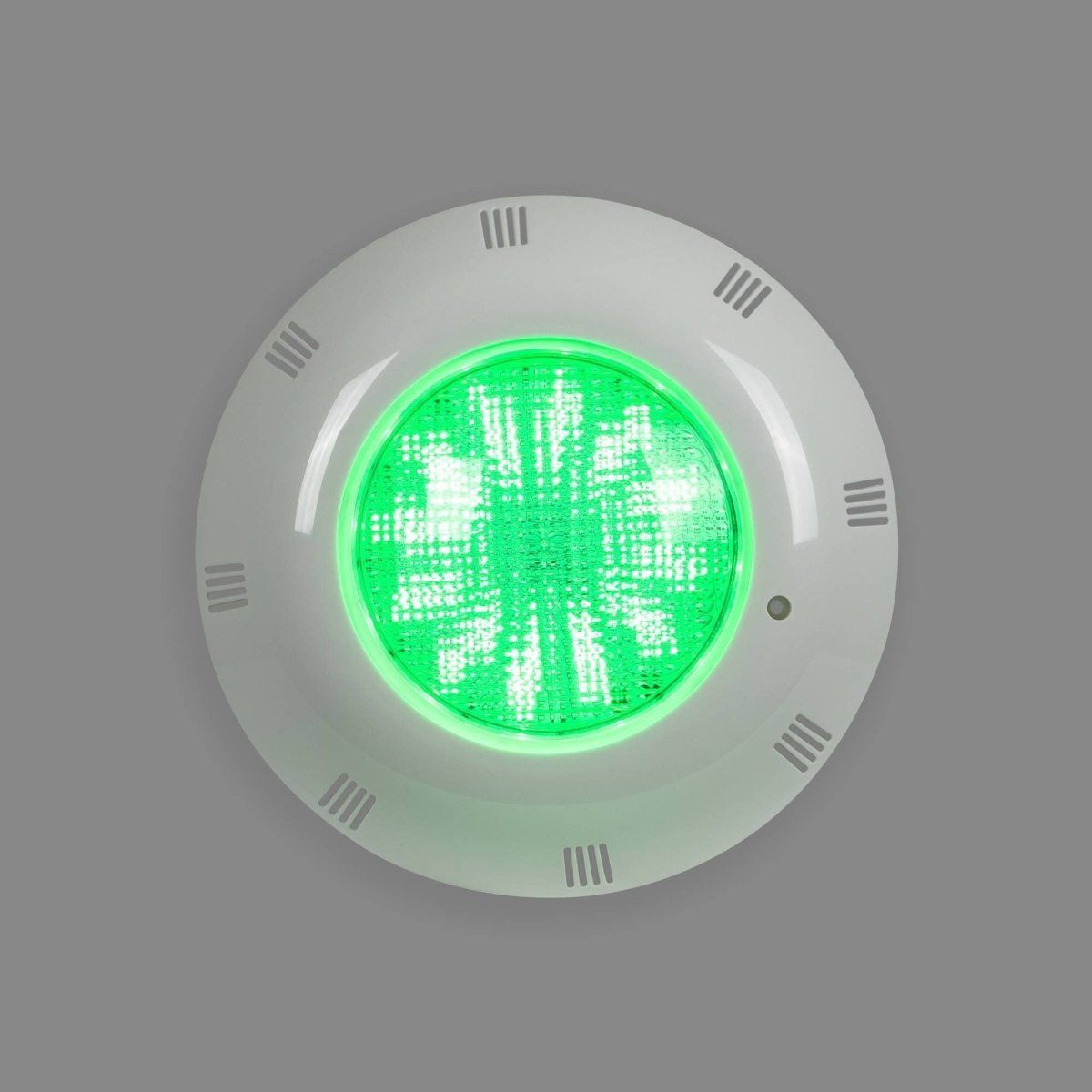 Foco LED sumergible para piscina de fibra - 12V AC - 24W - IP68 - Ø295mm - Barcelona Led-
