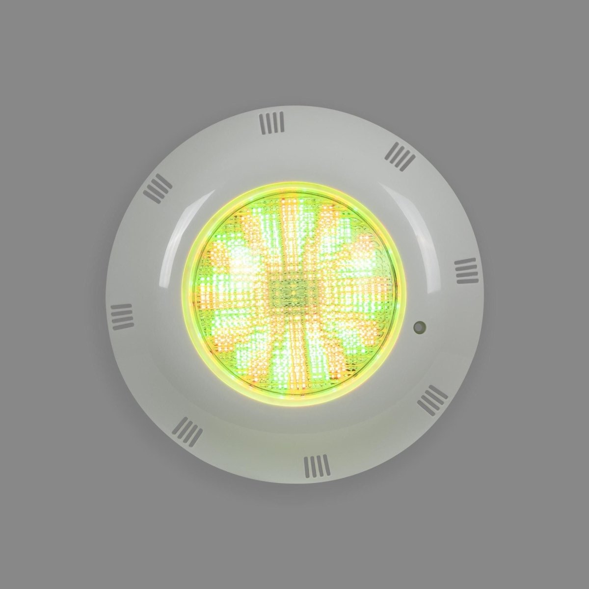 Foco LED sumergible para piscina de fibra - 12V AC - 24W - IP68 - Ø295mm - Barcelona Led-