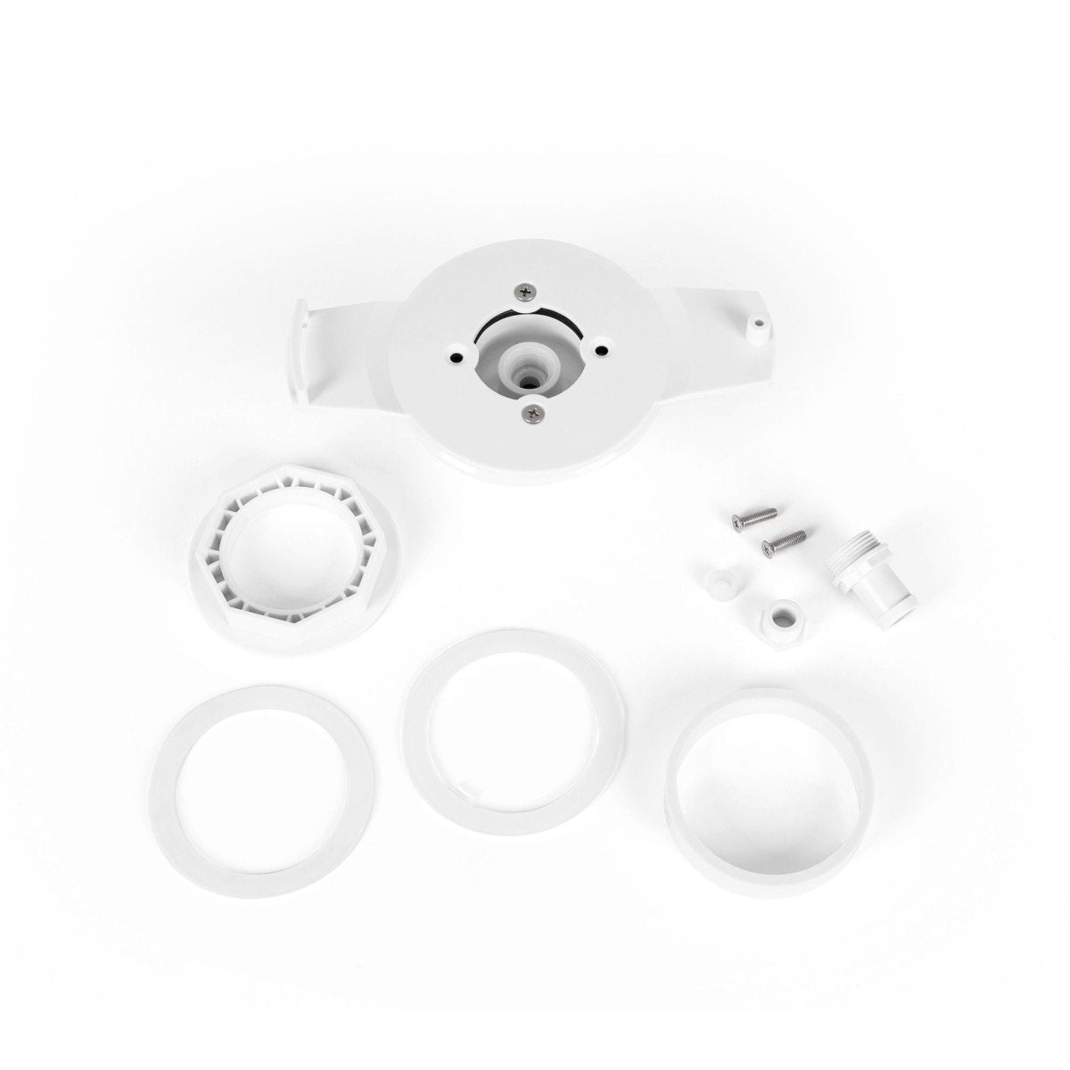 Foco LED sumergible para piscina de fibra - 12V AC - 24W - IP68 - Ø295mm - Barcelona Led-