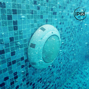 Foco LED sumergible para piscina de fibra - 12V AC - 24W - IP68 - Ø295mm (35)