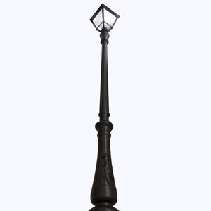 Poste de luz exterior "TOBIA" Fumagalli CCT - 30W - 8 opciones - E27 (2)
