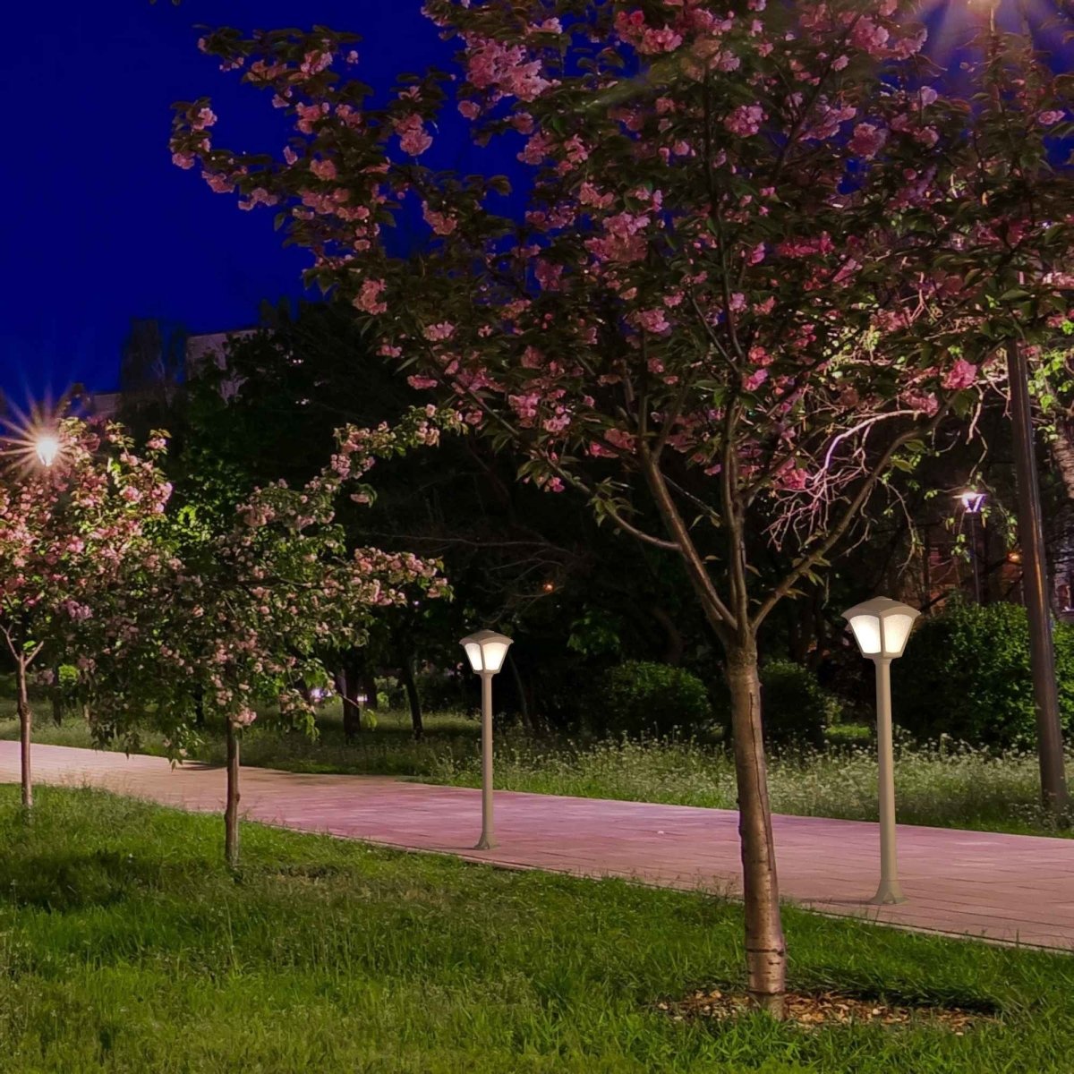 Farola LED exterior FUMAGALLI "Giaffa/Roby" - 94,5 cm - IP55 - Barcelona Led-