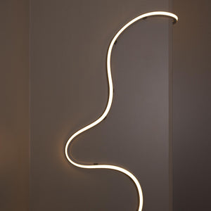 Neón LED flexible 3D  24V DC - 16x16mm - 5 metros - Kit completo - 12W/m - IP67 - Curvatura vertical y horizontal (2)