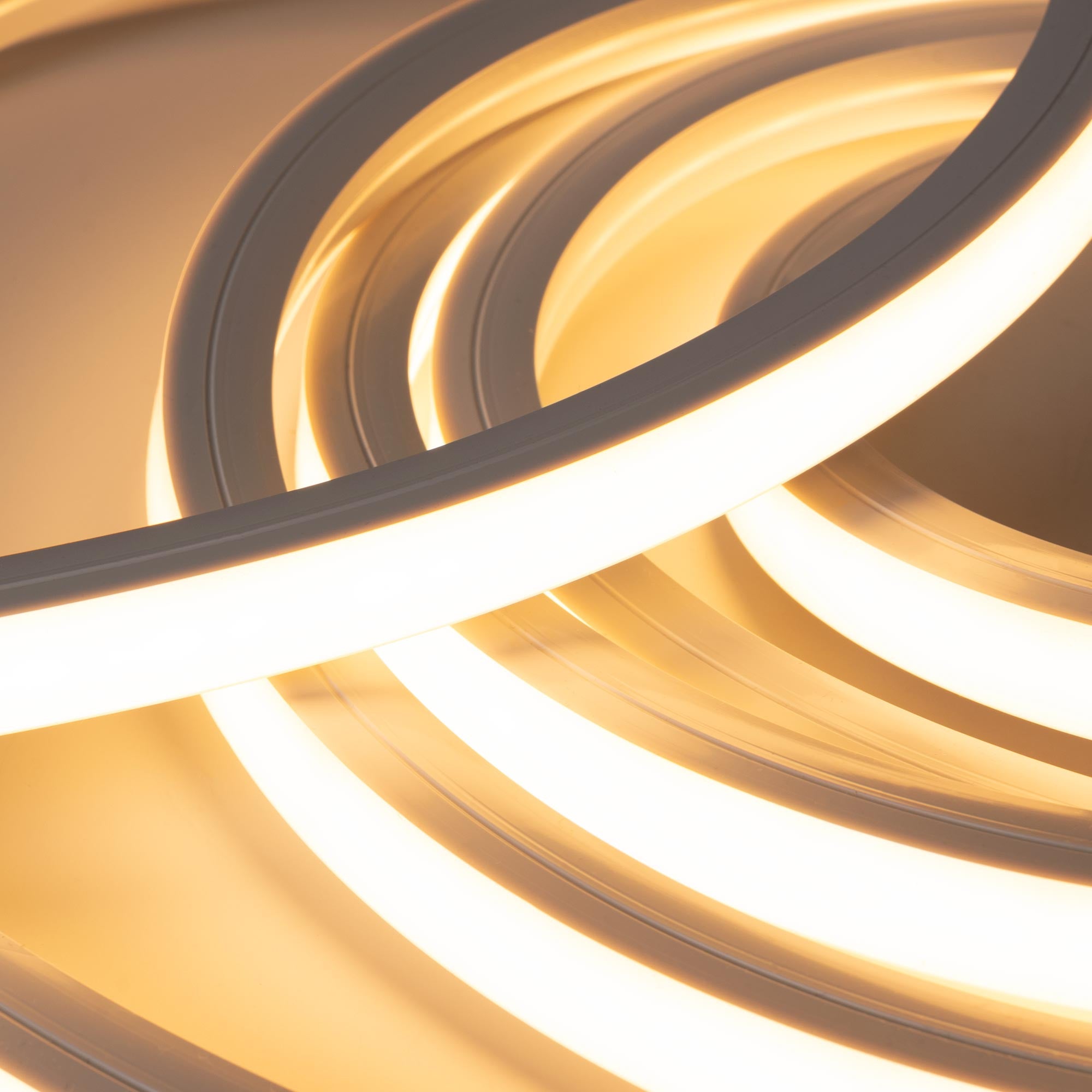 Neón LED flexible 3D  24V DC - 16x16mm - 5 metros - Kit completo - 12W/m - IP67 - Curvatura vertical y horizontal (7)