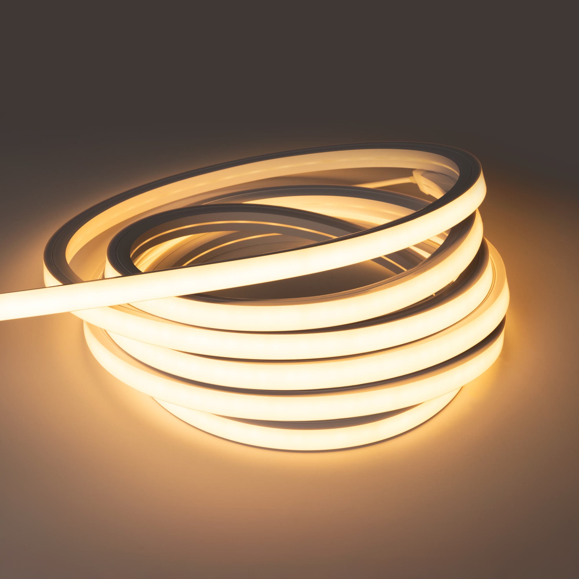 Neón LED flexible 3D  24V DC - 16x16mm - 5 metros - Kit completo - 12W/m - IP67 - Curvatura vertical y horizontal (8)