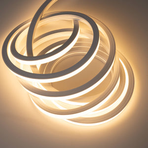 Neón LED flexible 3D  24V DC - 16x16mm - 5 metros - Kit completo - 12W/m - IP67 - Curvatura vertical y horizontal (9)