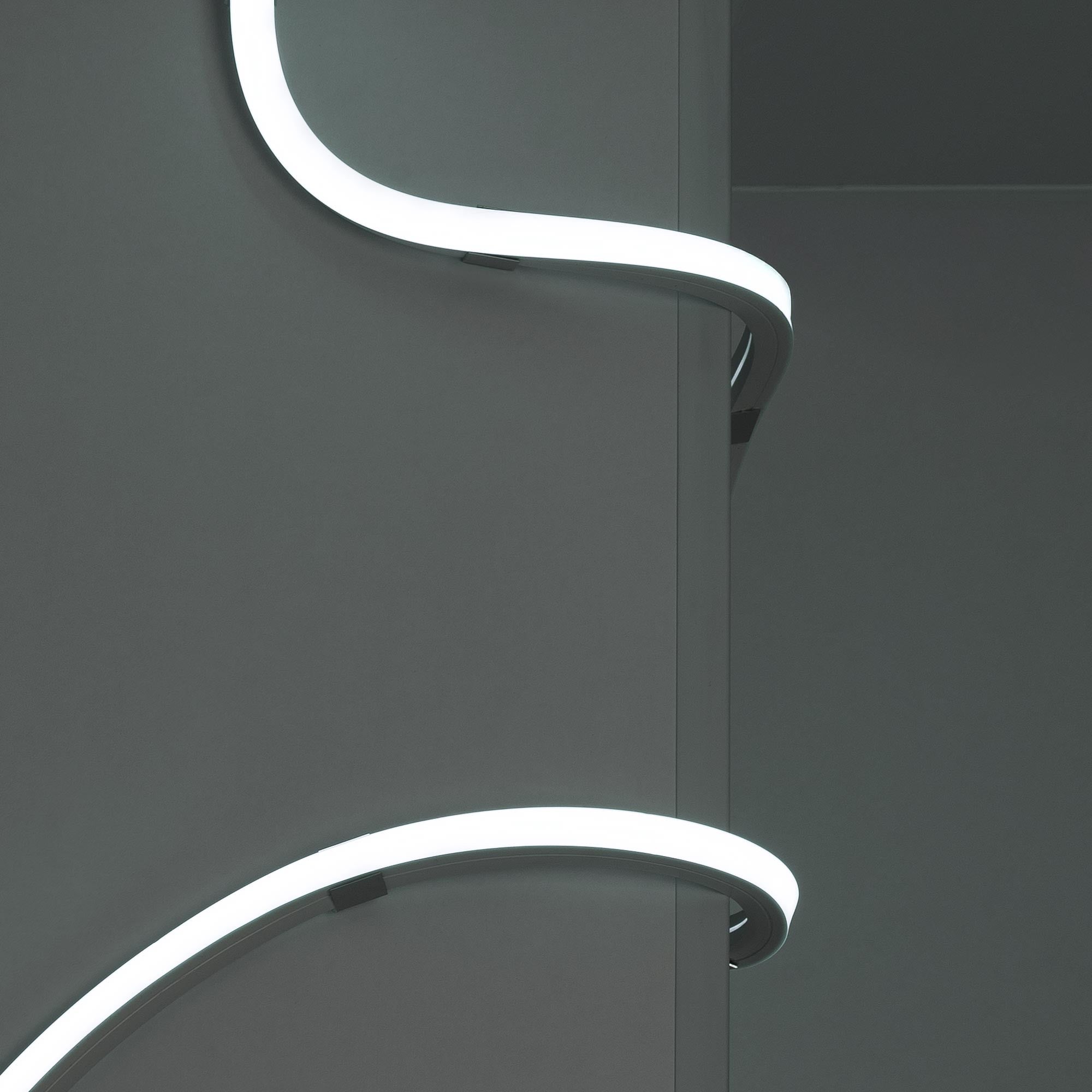 Neón LED flexible 3D  24V DC - 16x16mm - 5 metros - Kit completo - 12W/m - IP67 - Curvatura vertical y horizontal (23)