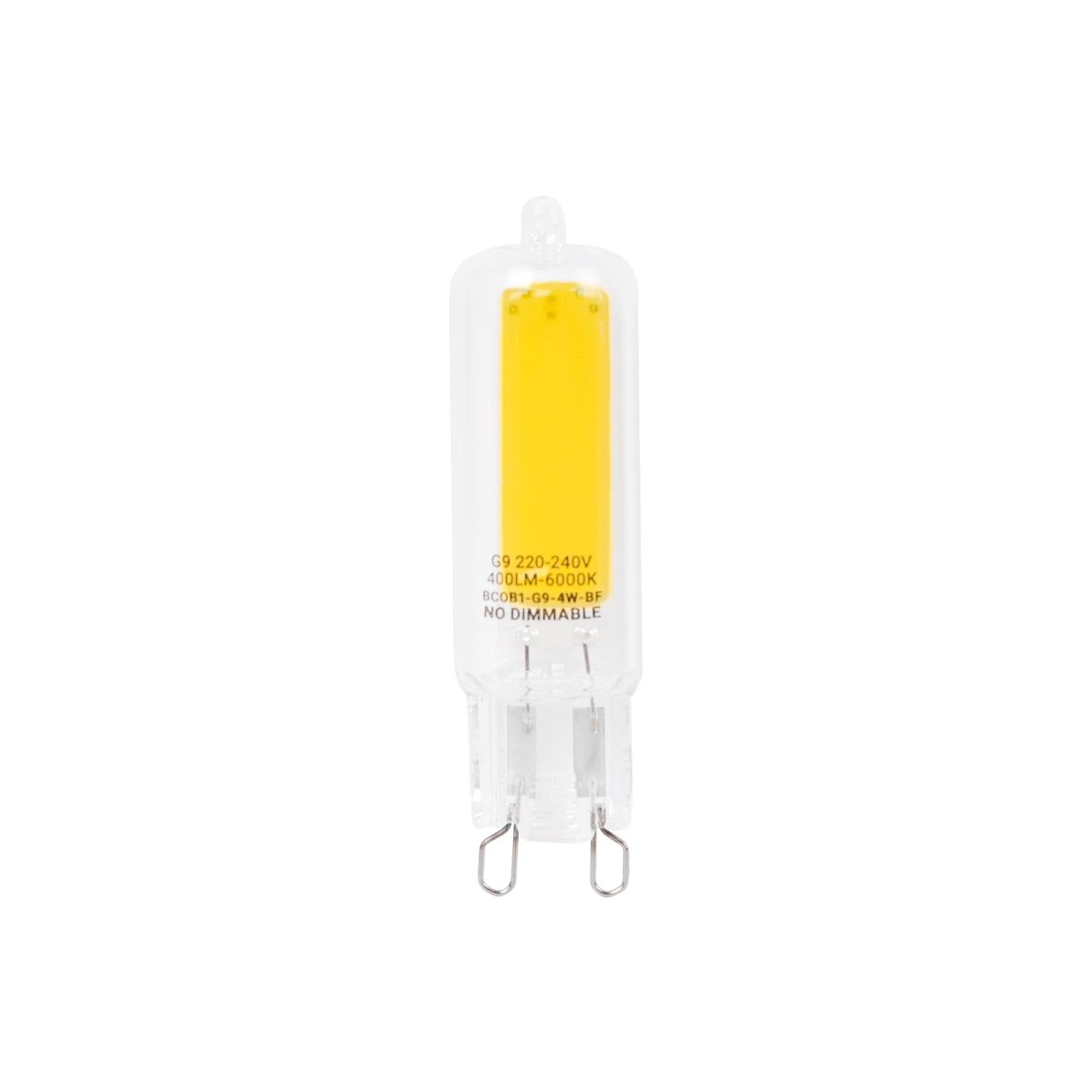 Bombilla LED G9 220-240V AC - COB - 360º - 4W - Barcelona Led-