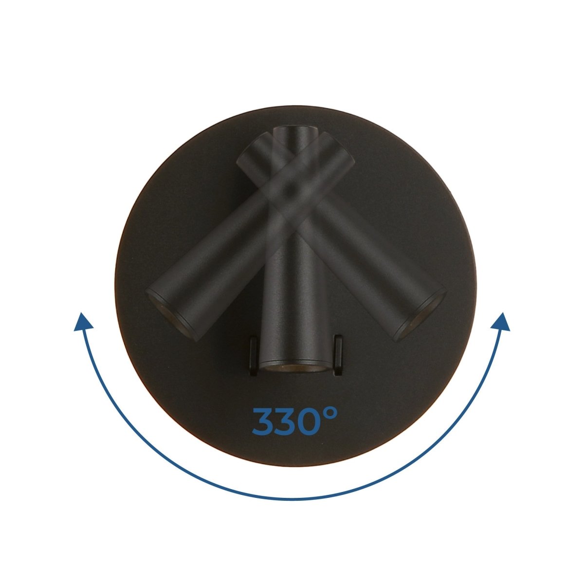 Aplique de pared "FELAM" - 3W + 6W - 2700K - CRI 85 - Barcelona Led-Decoración