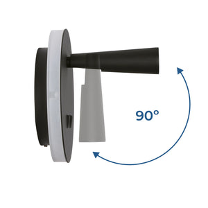 Aplique de pared "FELAM" - 3W + 6W - 2700K - CRI 85 (33)