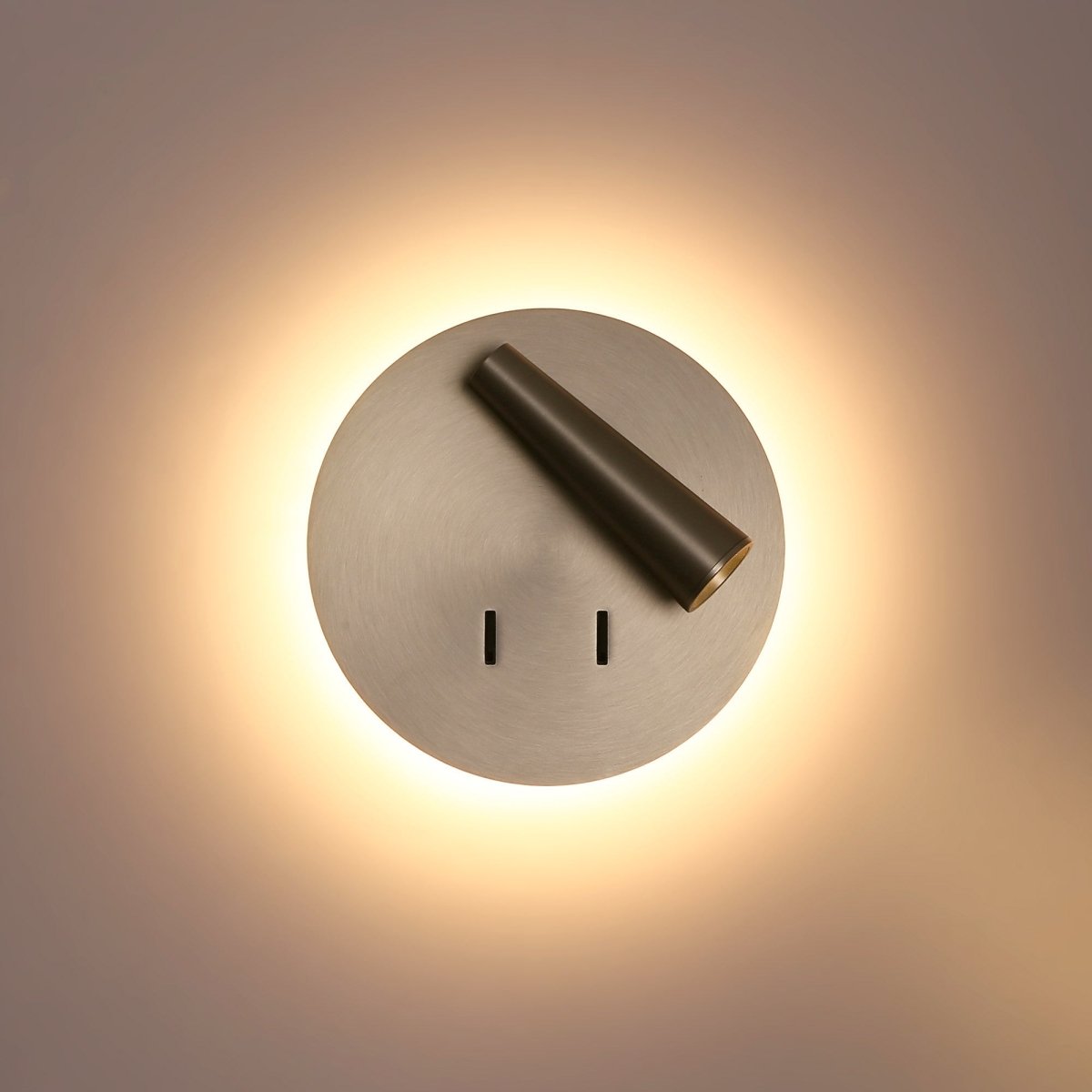 Aplique de pared "FELAM" - 3W + 6W - 2700K - CRI 85 - Barcelona Led-Decoración