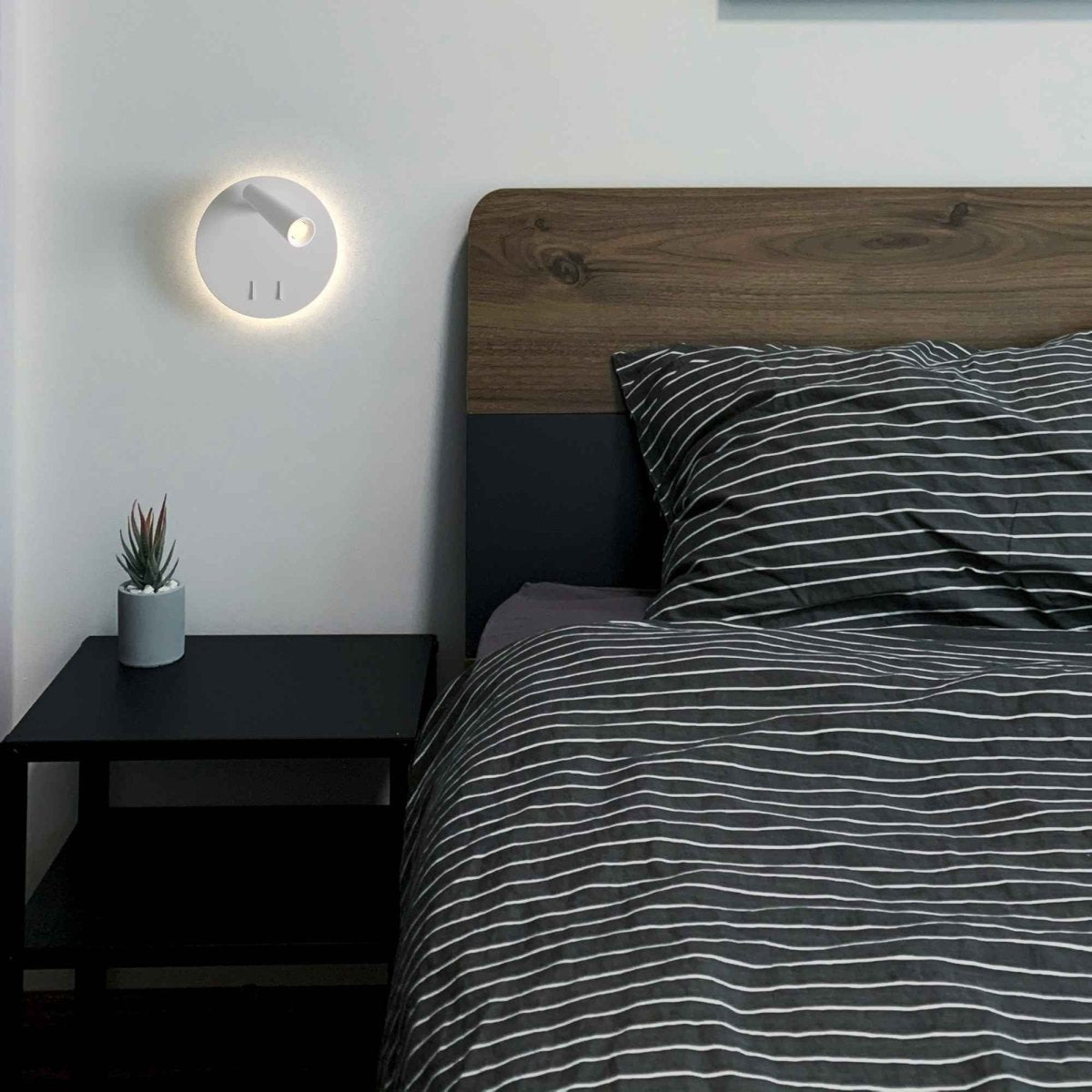 Aplique de pared "FELAM" - 3W + 6W - 2700K - CRI 85 - Barcelona Led-Decoración
