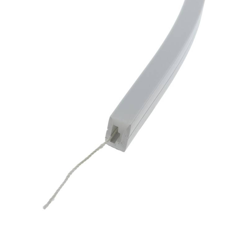 Funda de silicona flexible 10x18mm para convertir tira LED a neón (5metros) (7)