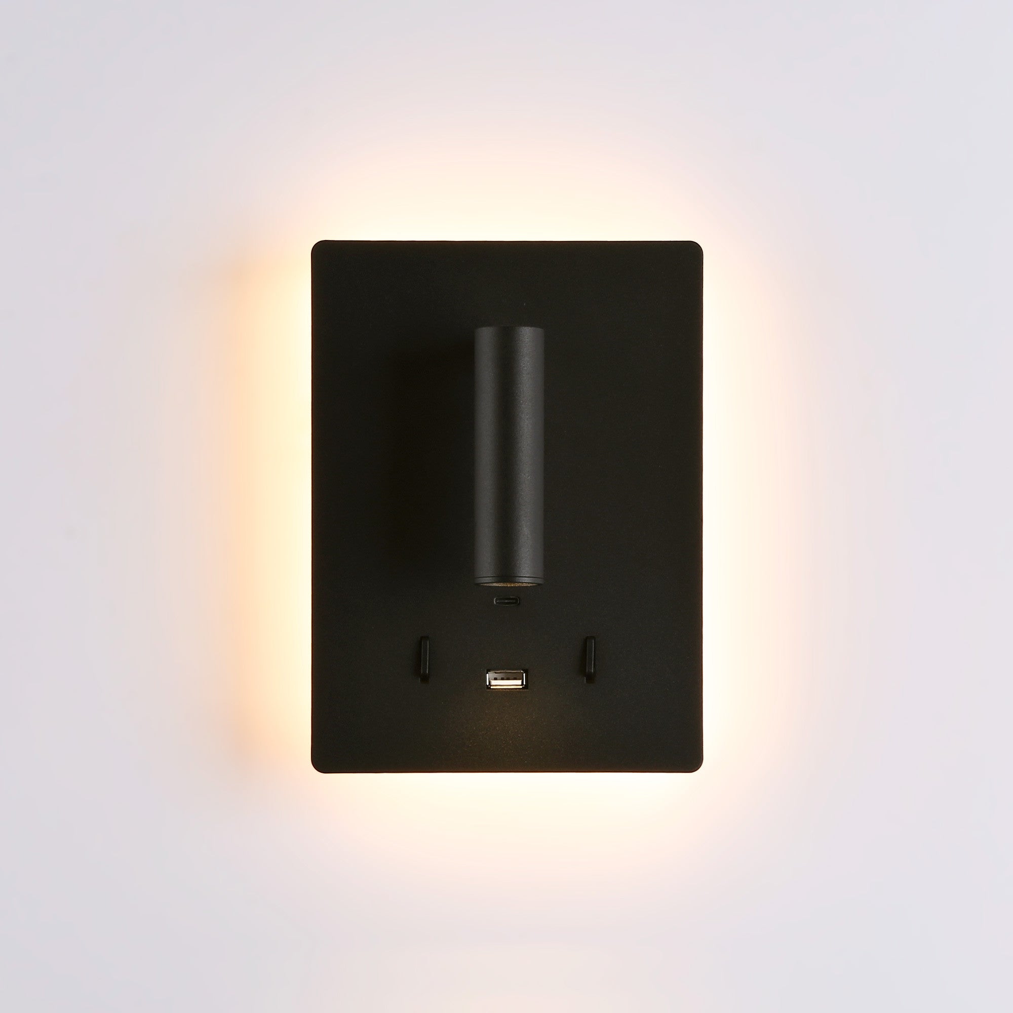 Aplique de pared "CLAUDI" - 3W + 12W - 2700K - USB+USB-C (33)