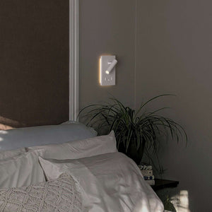 Aplique de pared "CLAUDI" - 3W + 12W - 2700K - USB+USB-C (74)