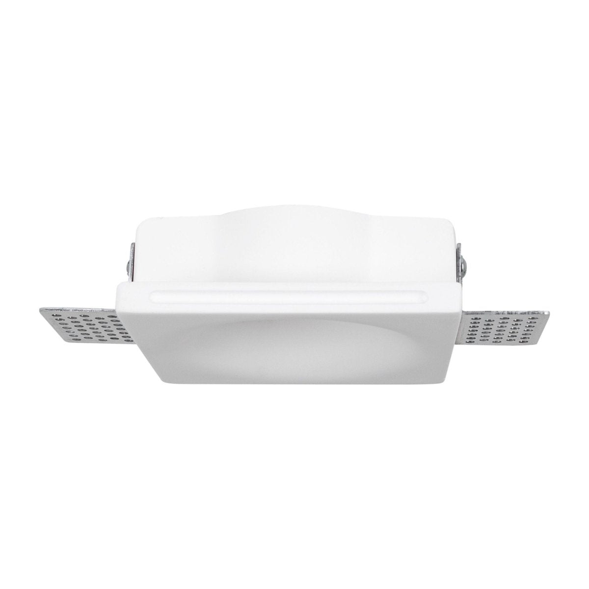 Downlight cuadrado de escayola "MUR" - Trimless - 1 x GU10 - Barcelona Led-