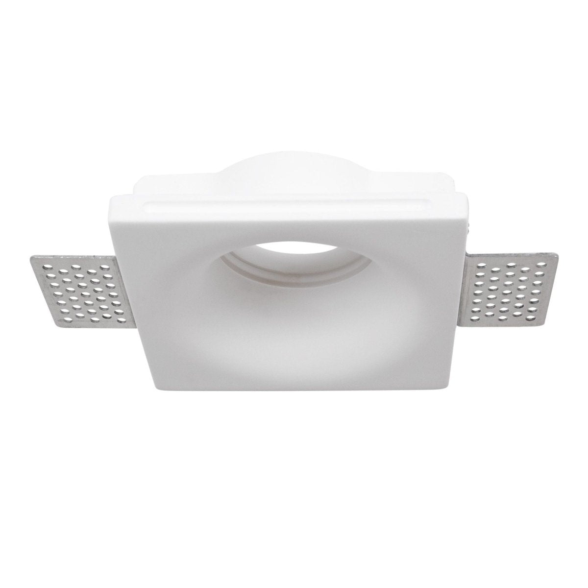 Downlight cuadrado de escayola "MUR" - Trimless - 1 x GU10 - Barcelona Led-