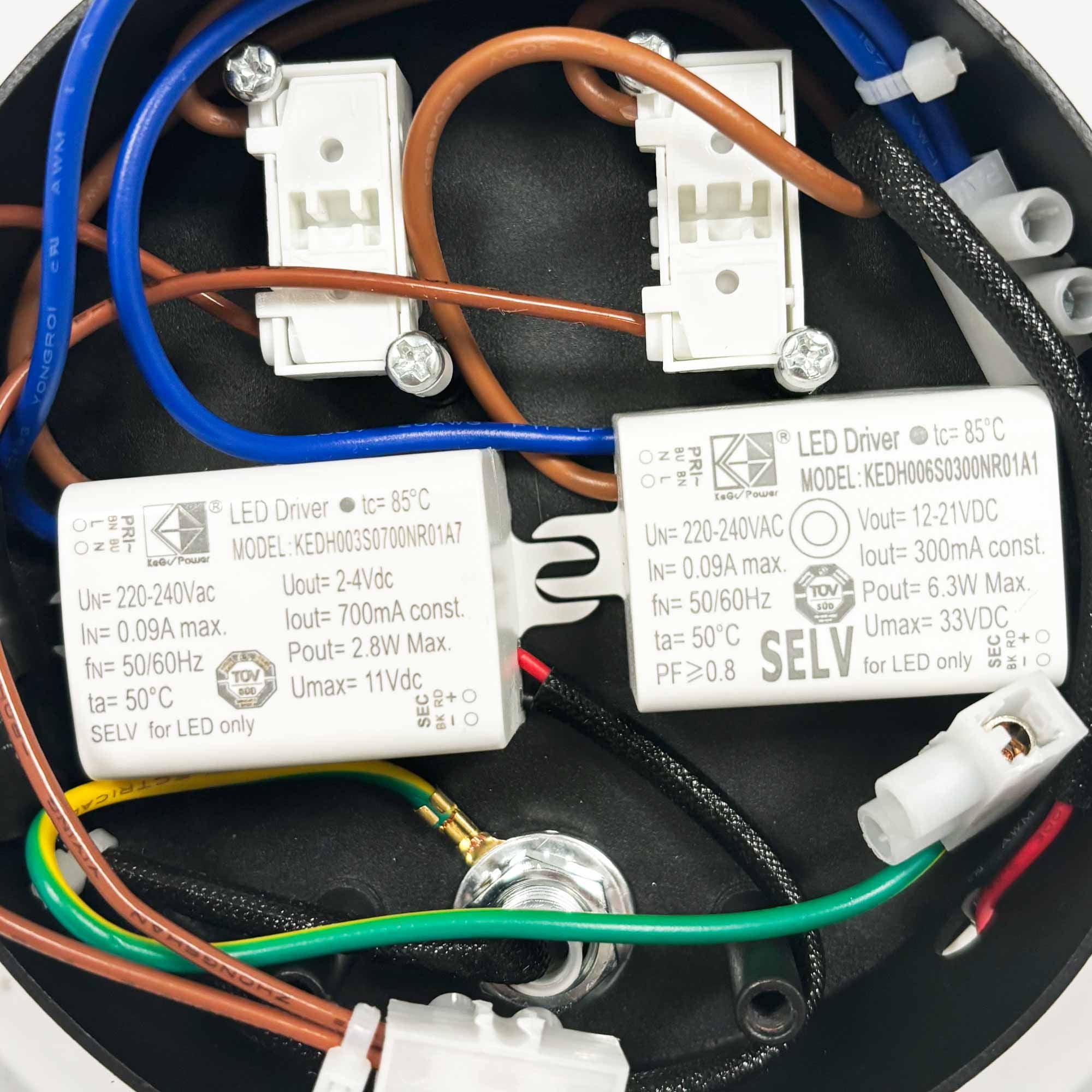 Aplique de pared "FELAM" - 3W + 6W - 2700K - CRI 85 (84)