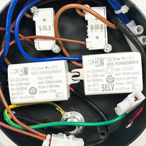 Aplique de pared "FELAM" - 3W + 6W - 2700K - CRI 85 (84)