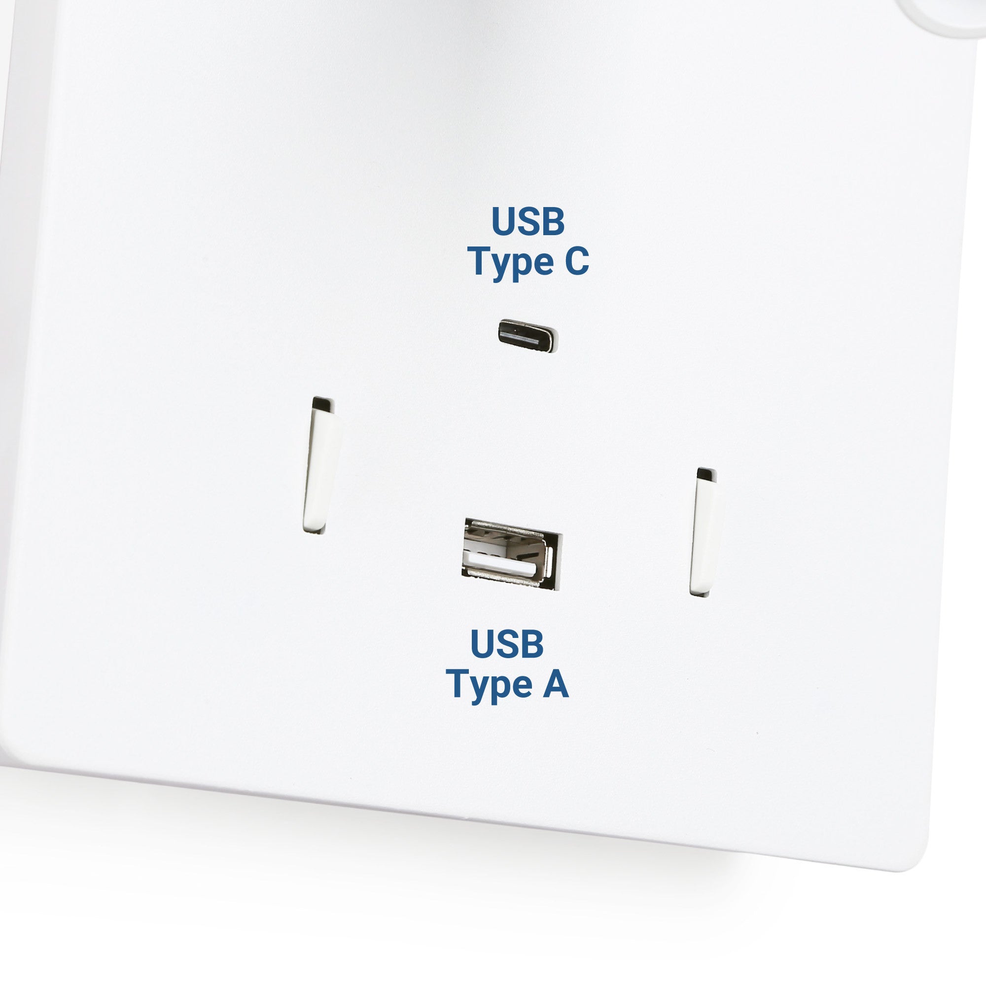 Aplique de pared "CLAUDI" - 3W + 12W - 2700K - USB+USB-C (87)
