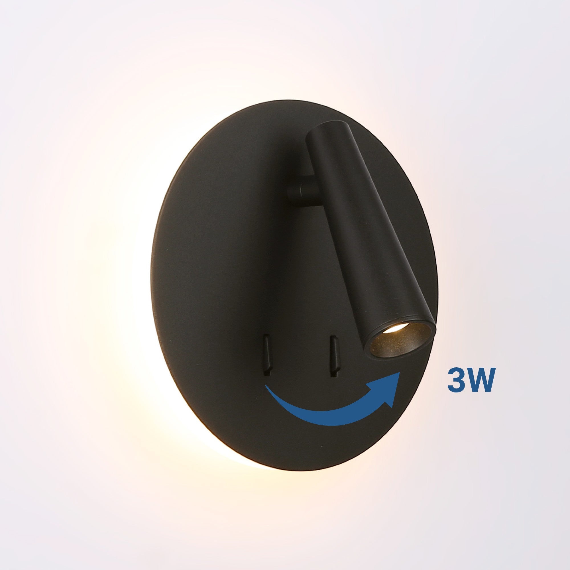 Aplique de pared "FELAM" - 3W + 6W - 2700K - CRI 85 (35)