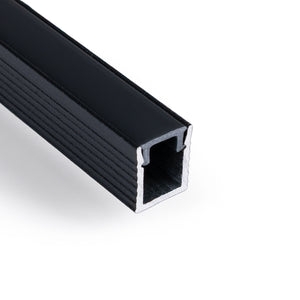 Perfil tira LED de superficie con difusor - Kit completo - 9x7mm - Tira LED ≤5mm - 2 metros (5)