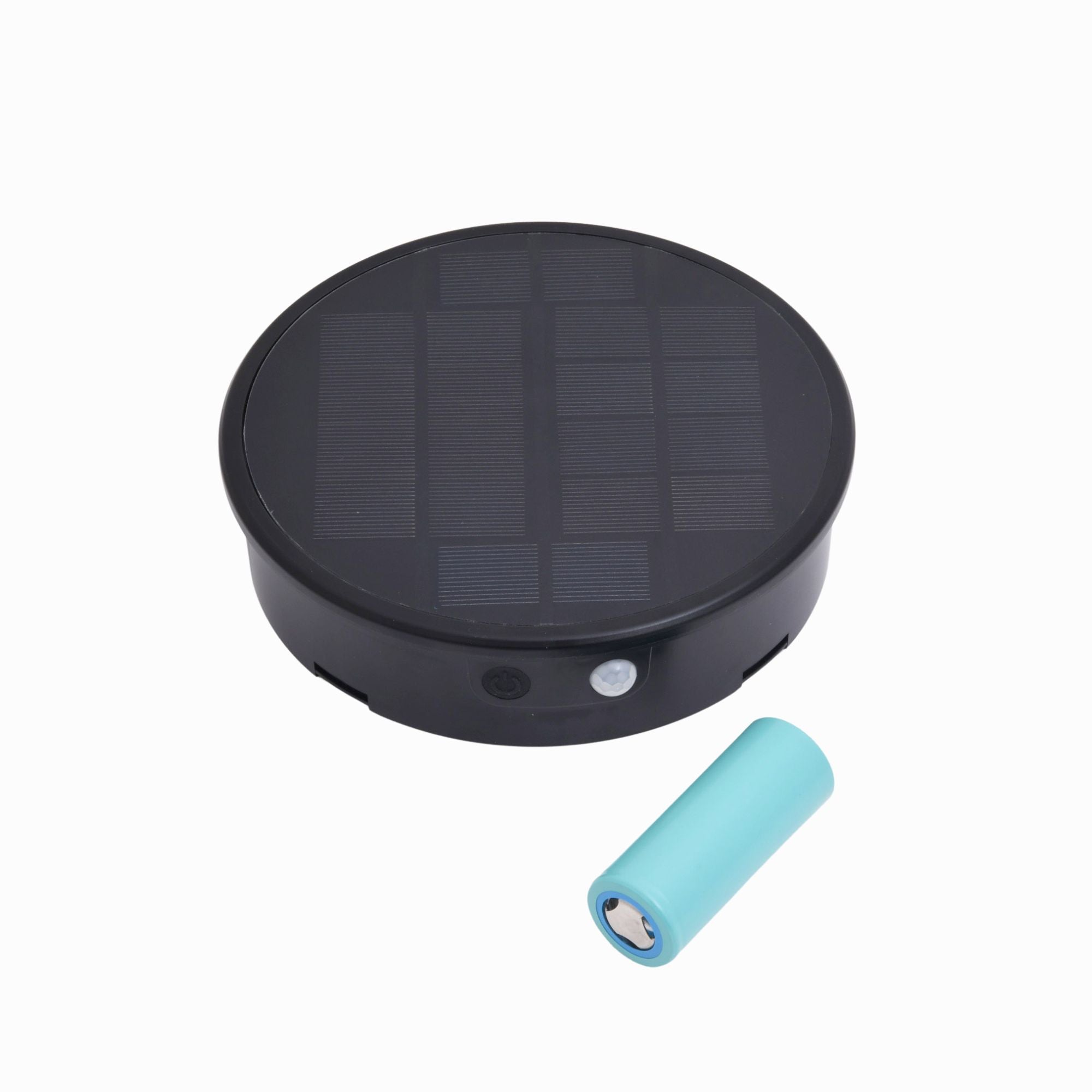 Bolardo solar de jardín "MIZAR/ROSETTA" con sensor PIR - 2 modos de funcionamiento - 4000K (4)