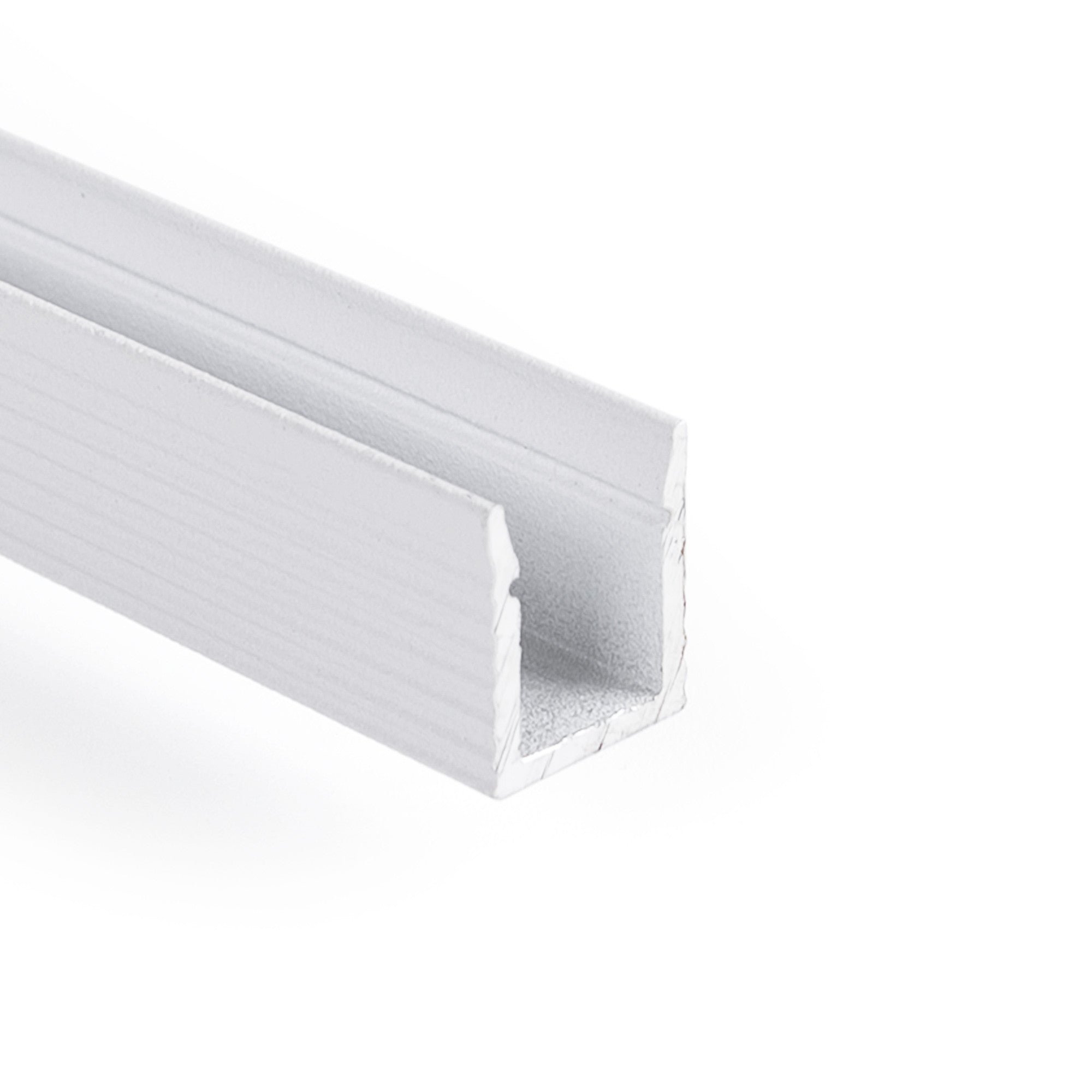 Perfil tira LED de superficie con difusor - Kit completo - 9x7mm - Tira LED ≤5mm - 2 metros (6)