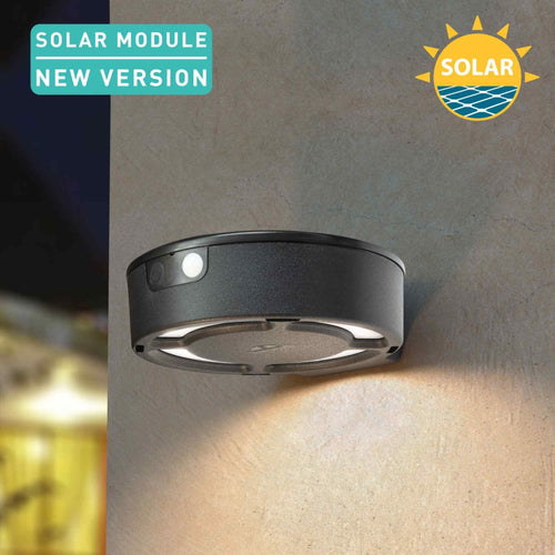 Aplique de pared solar 