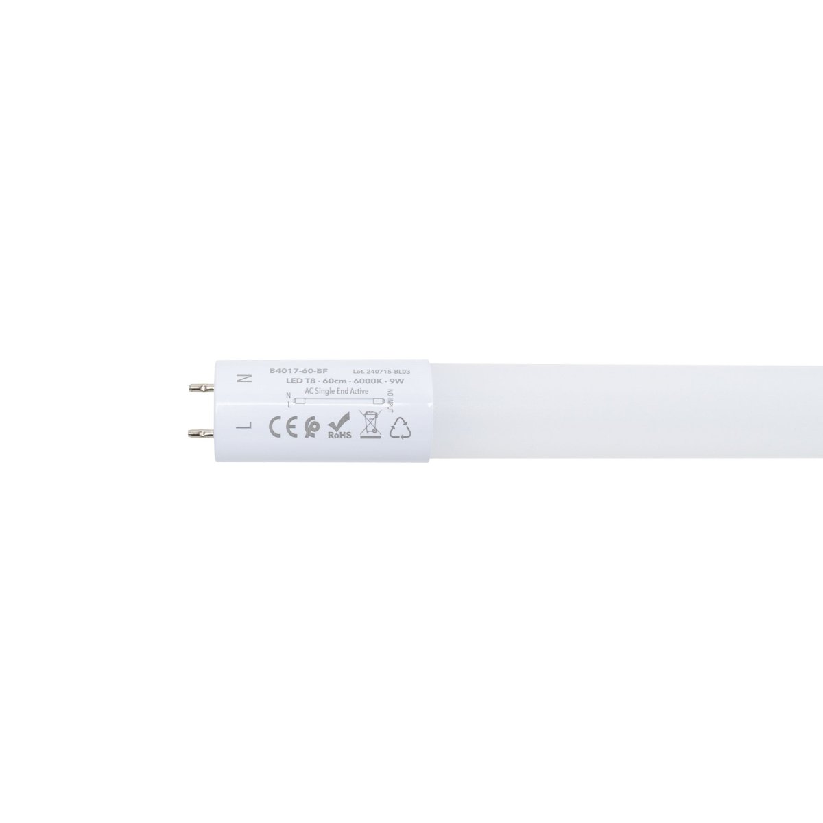Tubo LED T8 con sensor de movimiento microondas 30-100% - 18W - 120 cm - 6000K - Barcelona Led-