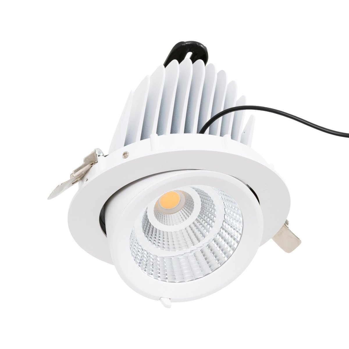 Downlight LED basculante empotrable - Chip especial para comercios - 40W - Barcelona Led-