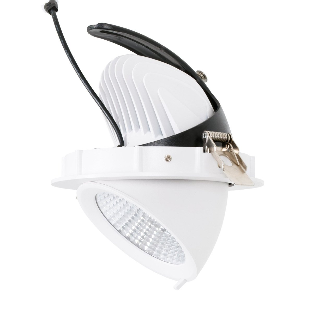 Downlight LED basculante empotrable - Chip especial para comercios - 40W - Barcelona Led-