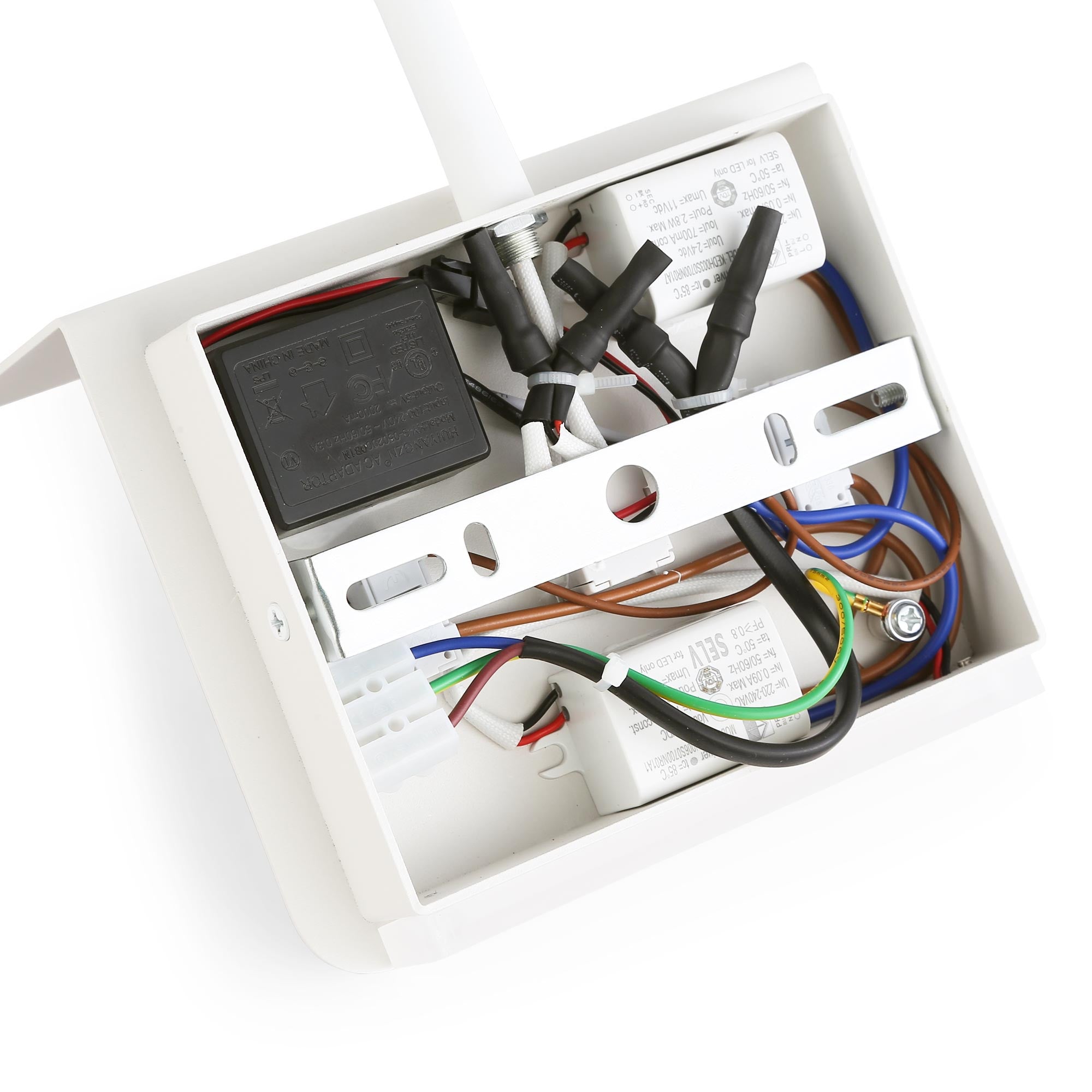 Aplique de pared para lectura "SLANGE 2" - 3W + 6W - Puerto USB + USB-C (21)