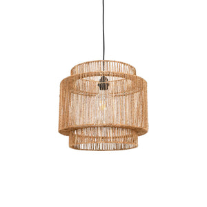 Lámpara colgante de yute "RAWA" - E27 (28)