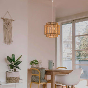 Lámpara colgante de yute "RAWA" - E27 (36)