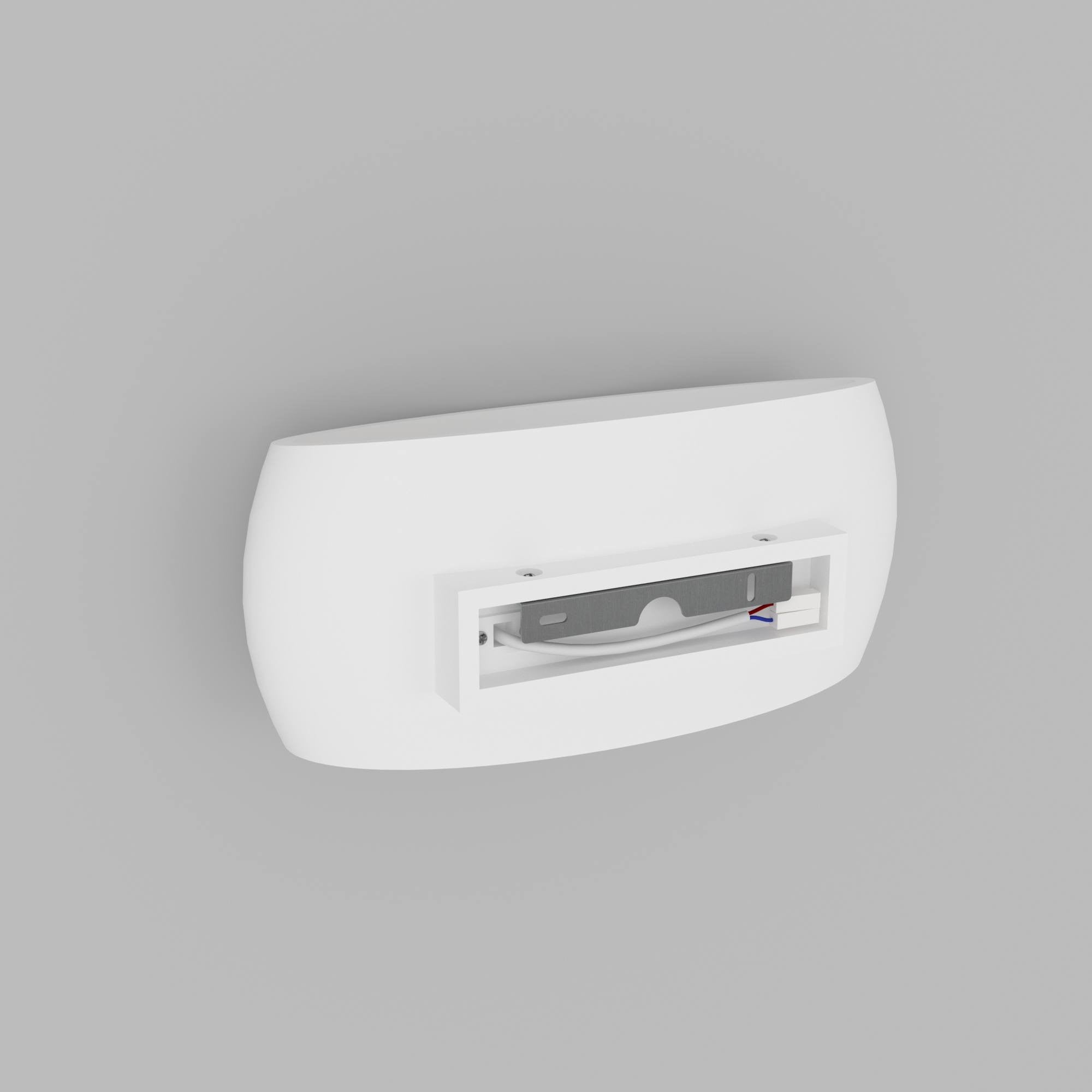 Aplique de pared de escayola "DUNA" - Up & Down - 370 mm - E27 (1)