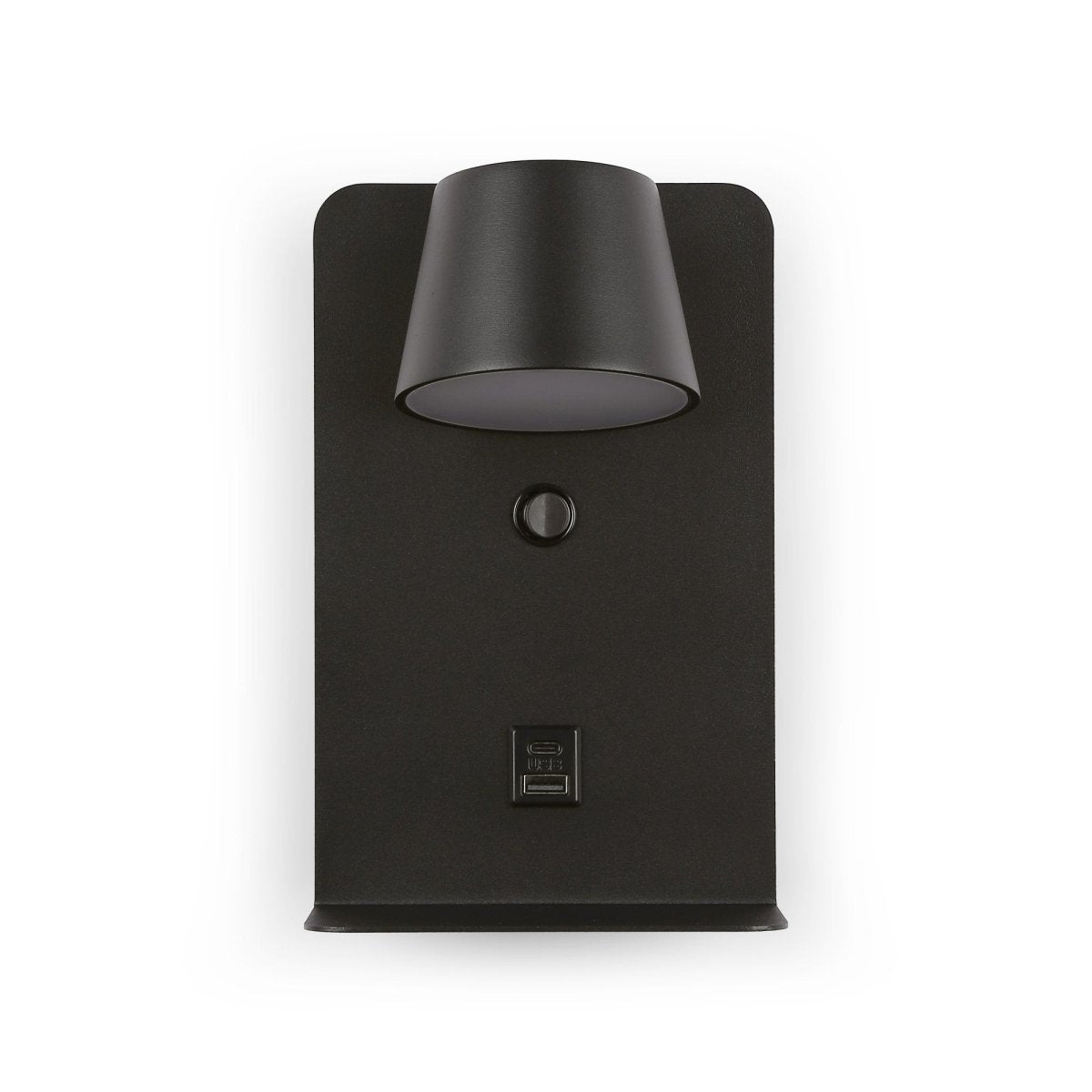 Aplique de pared para lectura "BASKOP" - Puerto USB + USB-C - 6W - Barcelona Led-Decoración