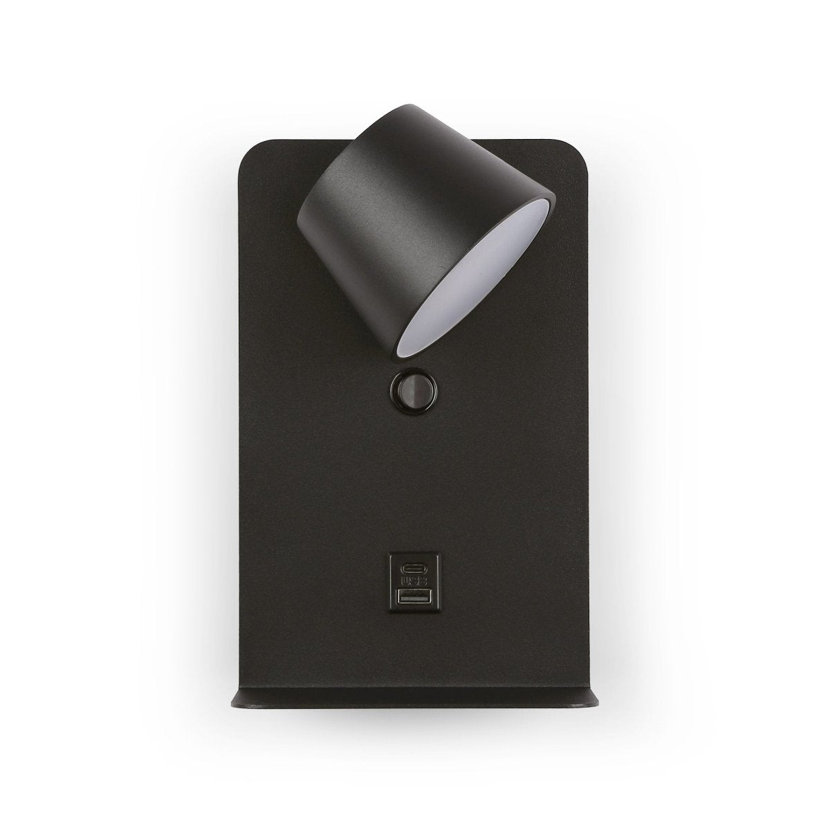 Aplique de pared para lectura "BASKOP" - Puerto USB + USB-C - 6W - Barcelona Led-Decoración