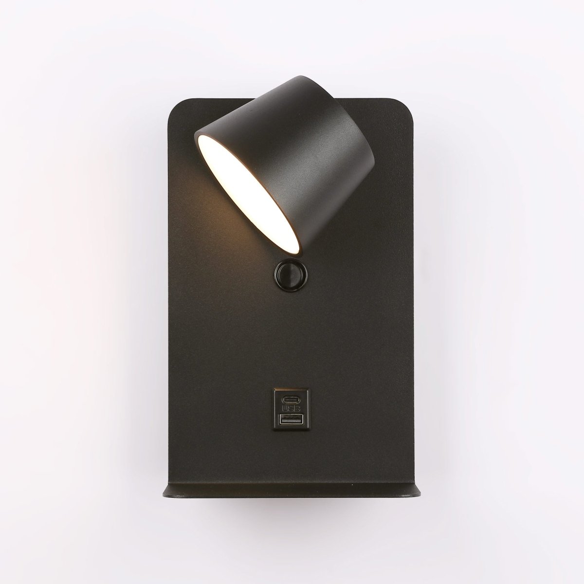 Aplique de pared para lectura "BASKOP" - Puerto USB + USB-C - 6W - Barcelona Led-Decoración