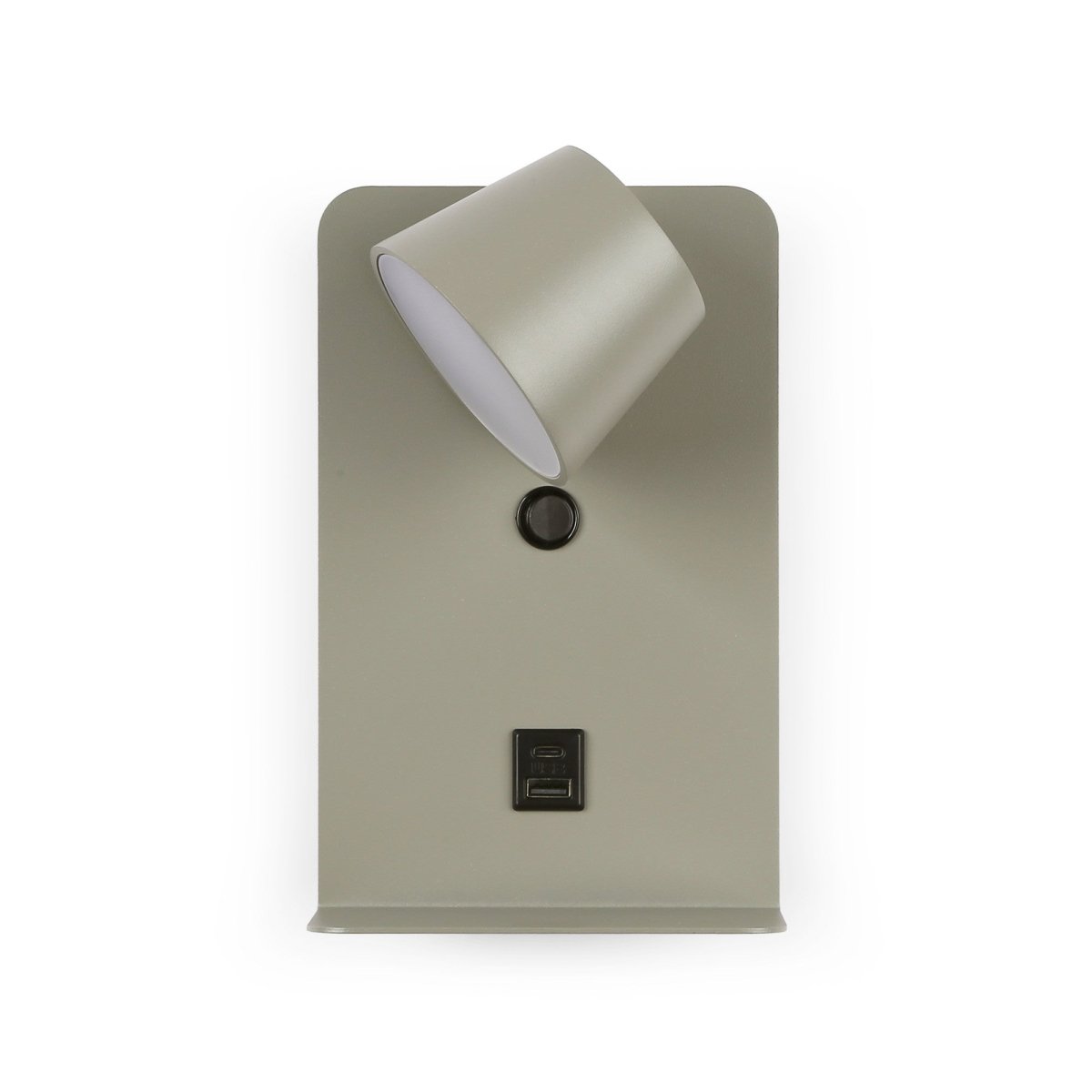 Aplique de pared para lectura "BASKOP" - Puerto USB + USB-C - 6W - Barcelona Led-Decoración