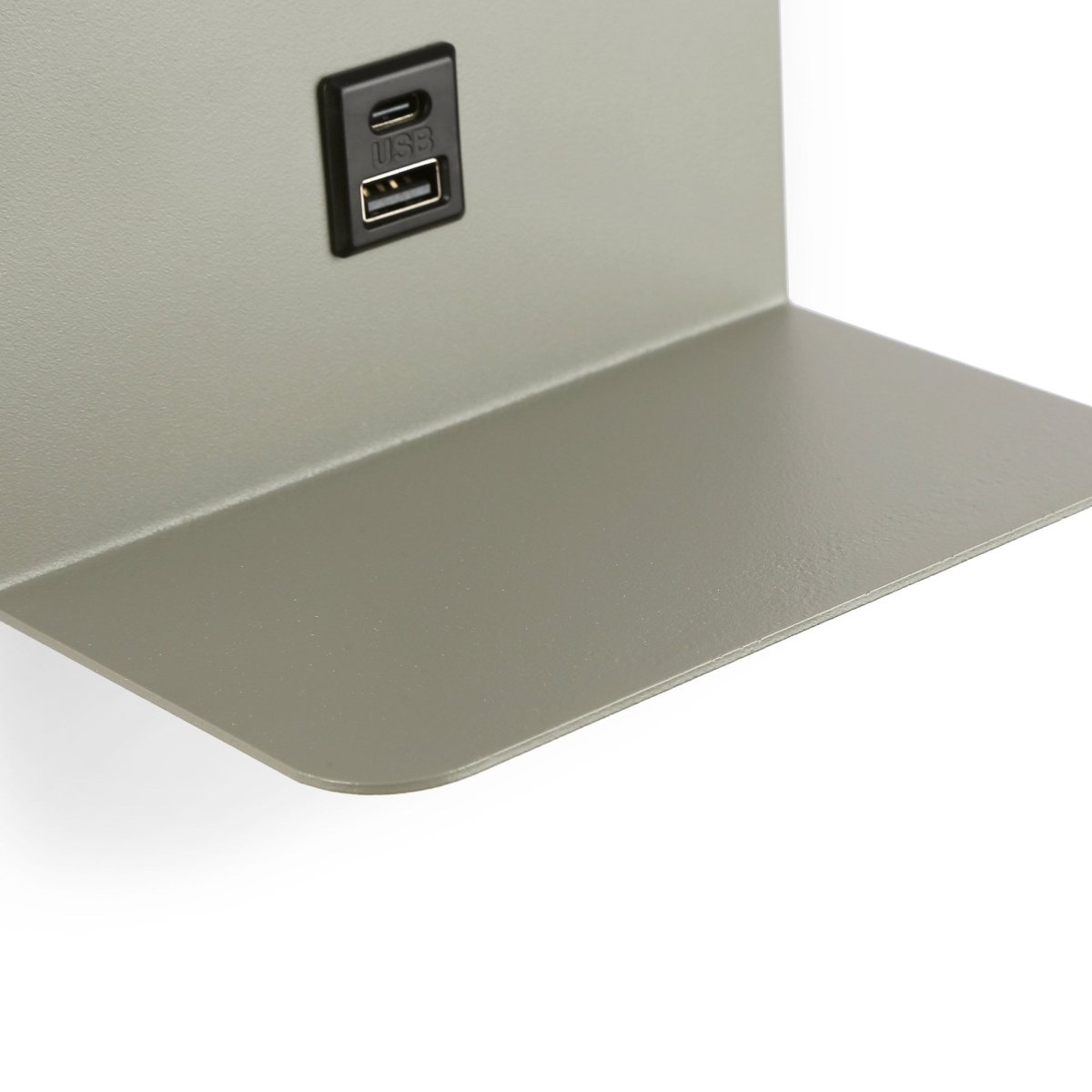Aplique de pared para lectura "BASKOP" - Puerto USB + USB-C - 6W - Barcelona Led-Decoración