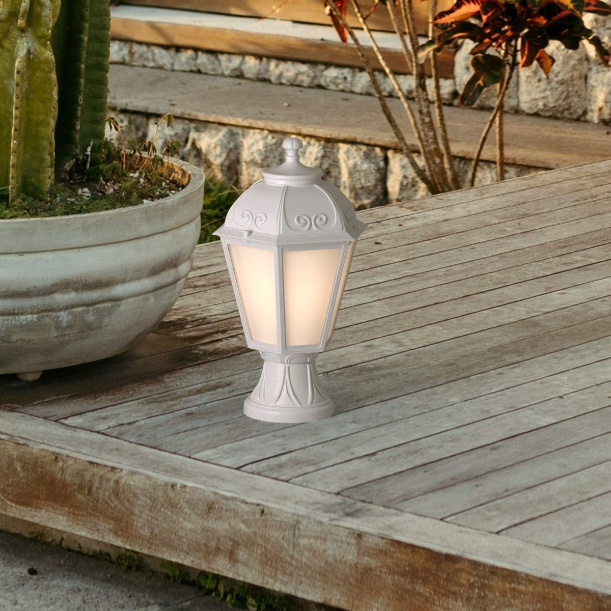 Farol de pie FUMAGALLI "MIKROLOT/SABA" - E27 - IP55 - Barcelona Led-