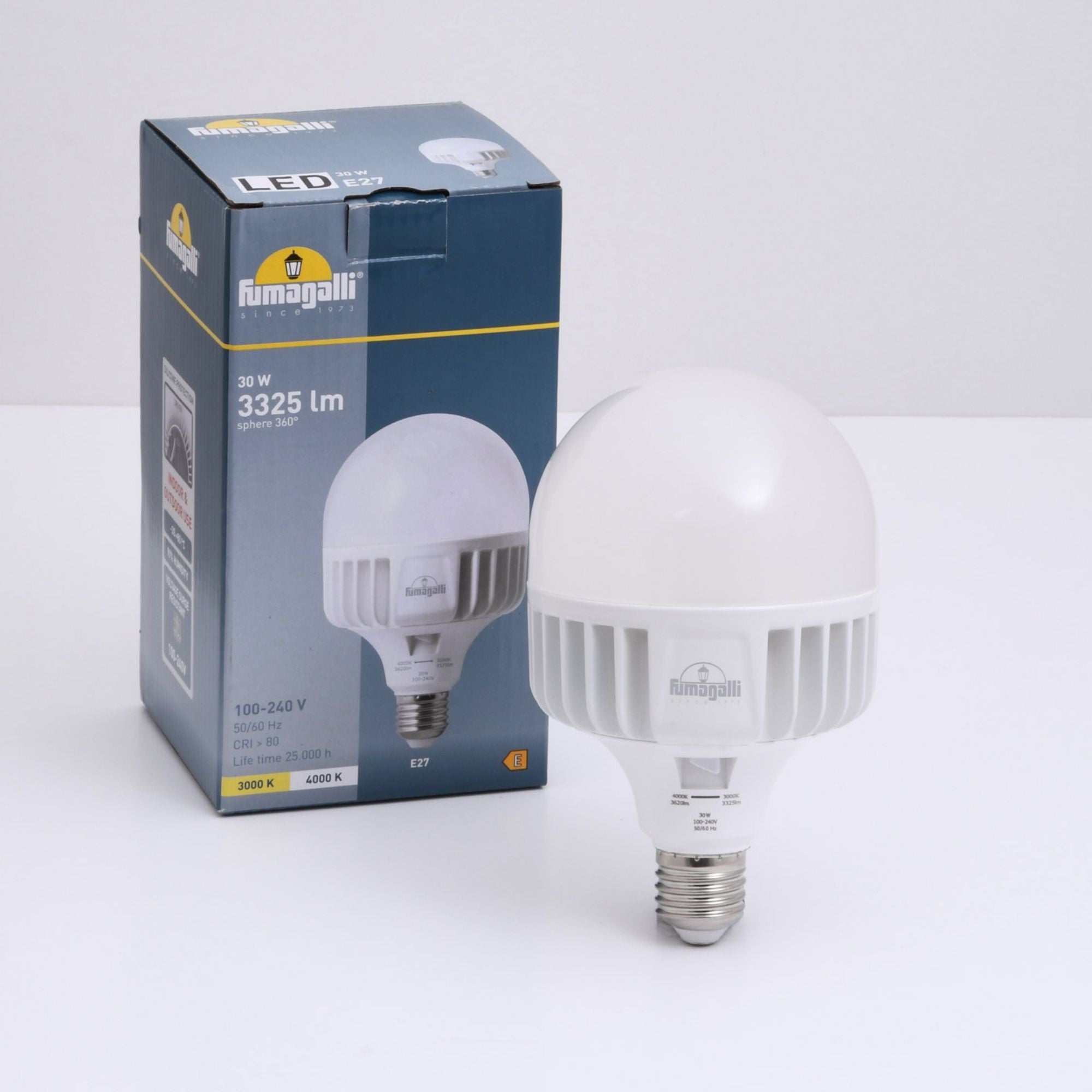 Poste de luz exterior doble Farola "TOBIA" Fumagalli - CCT - 2 x 30W - 8 opciones - E27 (12)