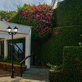 Poste de luz exterior doble Farola 