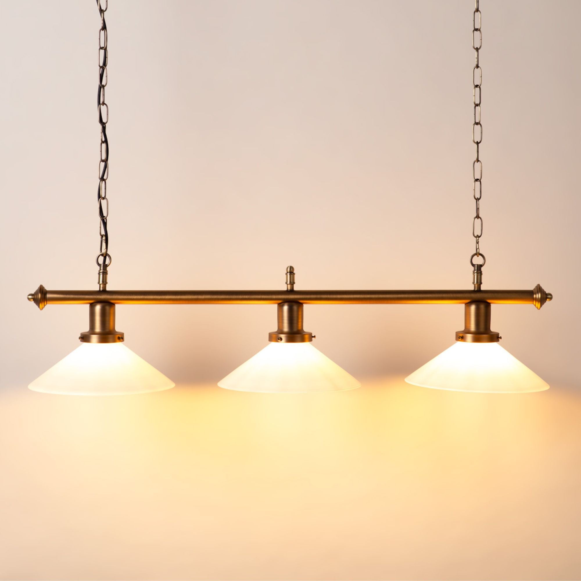 Lámpara colgante vintage "BANQUERO" - 3 x E27 & Lámpara colgante vintage "BANQUERO" - 3 x E27