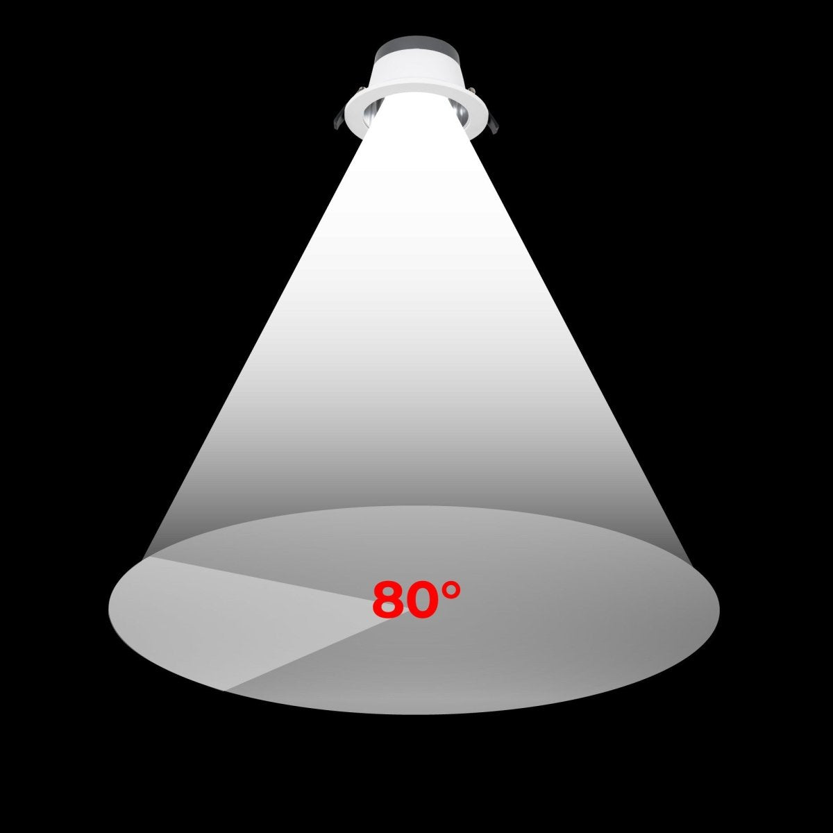 Downlight LED IP44 potencia ajustable 10W/15W/20W - CCT - 100lm/W - Corte Ø 150mm - Barcelona Led-