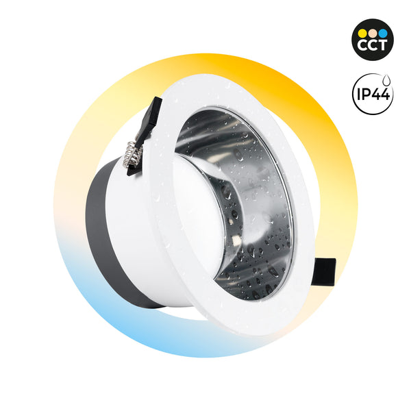 Downlight LED IP44 potenza regolabile 10W/15W/20W - CCT - 100lm/W ...